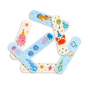 YOJO Individuelle Cartoon-Kinderpflaster in Blechdose Verpackung Kinder-Wundpflaster Erste-Hilfe-Pflaster - Product Image 4