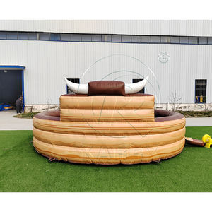 Toro mecánico inflable comercial para parques de atracciones, juego de toro mecánico inflable para carnavales, toro inflable. - Product Image 4
