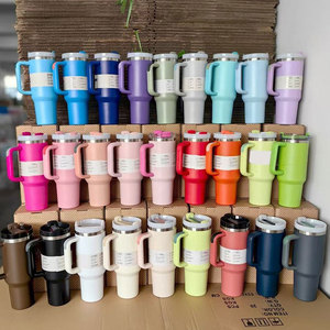 Mug de voyage isotherme en acier inoxydable de 40 oz pour Stan Cup avec paille, pour utilisation en voiture, isolation thermique de 6 à 12 heures - Product Image 4