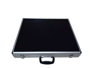 Estuche de Viaje Personalizable de Aluminio y Acrílico con Tapa Transparente, Cierre de Seguridad para Monedas, Tarjetas y Joyas - Compatible con OEM y ODM - Product Image 5