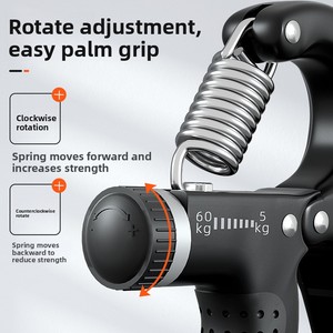 Có thể điều chỉnh nhà phục hồi chức năng xách tay thiết bị tập thể dục đếm tay Grip strengthener ngón tay tập thể dục - Product Image 4