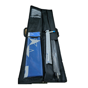 Drapeau publicitaire extérieur en polyester avec logo personnalisé, simple face, pour la promotion de maisons à vendre, kit complet - Product Image 5