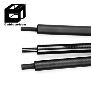 Tube <span class=keywords><strong>en</strong></span> fibre de carbone préimprégné 3K enroulé 24T, diamètres personnalisés 3mm, 4mm, 14mm, 16mm, 40mm, 100mm, 138mm - Product Image 4