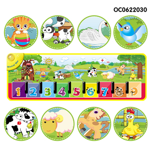 Alfombra musical para juegos de piano, productos para bebés, <span class=keywords><strong>2022</strong></span> - Product Image 3