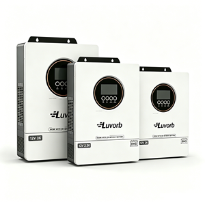 Onduleur <span class=keywords><strong>solaire</strong></span> hors réseau 3KW à onde sinusoïdale pure avec contrôleur MPPT, stockage d'énergie, DC 24V et télécommande WIFI - Product Image 3