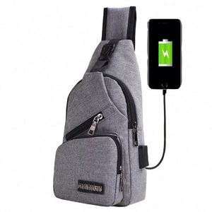 Mochila Oxford Negra Resistente al Agua con Logotipo Personalizado de Alta Calidad, Bolso Bandolera de Pecho y Hombro, Bolsos de Viaje para Hombre - Product Image 1