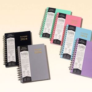 Carnet de planification financière mensuelle 2025-2026 personnalisé avec couverture en PVC, organiseur de budget et de suivi des dépenses, <span class=keywords><strong>cadeau</strong></span> - Product Image 3
