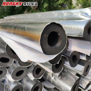 Rongke <b>Rubber</b> <b>Plastic</b> Insulated Pipe Round Flexible For HVAC Refrigeration Systems - Product Image 1