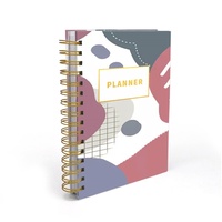 Agenda de planification quotidien, hebdomadaire, mensuel et annuel avec reliure spirale, pour la gestion des enregistrements, la gestion des budgets et la planification des conférences