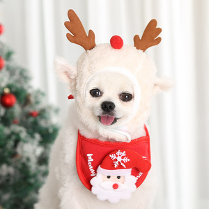 Bavoirs pour petits chiens et bavoirs anti-bave pour Noël, parfaits pour chiens et chats, avec un design Instagram-worthy. - Product Image 3