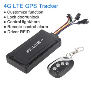 Khóa mở khóa cửa 4G thông minh GPS <span class=keywords><strong>Tracker</strong></span> & định vị với loa âm thanh báo động cho xe máy xe đạp - Product Image 2