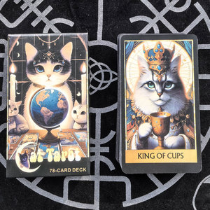 1000 cartes de tarot personnalisées en version anglaise pour le commerce extérieur, jeux de société, cartes <span class=keywords><strong>Oracle</strong></span>, emballage en boîte couleur, best-sellers - Product Image 2