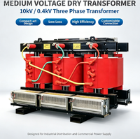 Transformateur de puissance triphasé sec SCB10 10kV 200kva 500kva fabriqué en Chine, certifié IEC60076 ISO CE