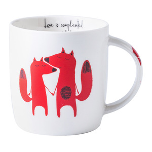 Groothandel witte grappige sublimatie bedrukte reclame promotie koffiemok magische cartoon keramische mok uit Amerikaans magazijn - Product Image 3