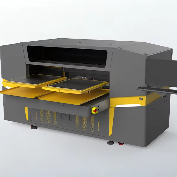HJD Two Station Automatic DTG Printer for Industrial Use for I3200 Print Head 49x59cm Two Colors Dye Ink 1 Year Warranty New