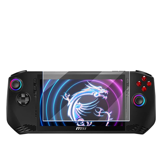 7inch Handheld Gaming Console Tempered Glass Screen Protector For MSI CLAW HD Protective Film