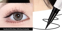 QIAWES Dubbelzijdige Blade Mosquito Wing Eyeliner Pen Kruiden- en chemische ingrediënten Natuurlijke, langdurige, waterdichte kleurmodel