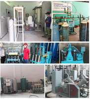 Compresseur esprit hélium, gaz pur sans huile, à diaphragme halogène, instrument médical, générateur d'oxygène