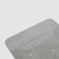 Housse de protection pour ordinateur portable en PU, étui universel pour ordinateur portable et tablette de 11 à 15 pouces, housse de protection fine en cuir PU mat