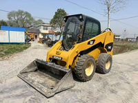 Gebrauchter CAT 246C Japan Original Hochwertiger Radlader Mini-Radlader Caterpillar Kompaktlader