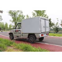 En promotion : Fourgonnette électrique économique pour le transport de marchandises, avec moteur AC 3-5KW, capacité de montée maximale de 20%, charge utile de 600kg.