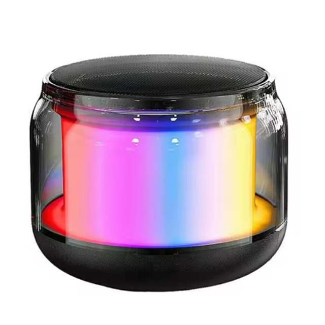 S100 Best-Seller Multicoloured LED Speaker with Stunning TWS Sound High Quality Desktop Portable Speaker