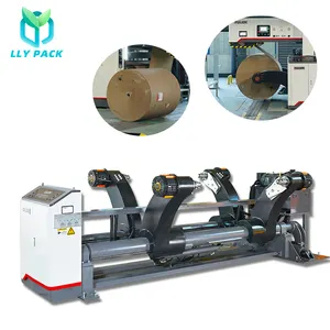 Factory Price Hydraulic Shaftless Mill Roll Stand Corrugated Cardboard Making Machine