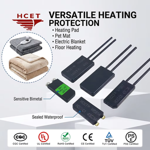 ตัวป้องกันความร้อน HCET-C แผ่นผ้าห่มทำความร้อนสัตว์เลี้ยงฟิวส์อุณหภูมิแทนที่ Asahi <span class=keywords><strong>seki</strong></span> US-630 US-638 US-639 SWITCH - Product Image 1