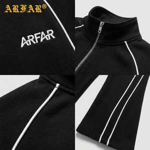 Ensemble de survêtement pour femmes avec logo personnalisé, bordure blanche, broderie, haut court à capuche et <span class=keywords><strong>pantalon</strong></span> de <span class=keywords><strong>jogging</strong></span>, survêtement 2 pièces, streetwear Y2K - Product Image 2