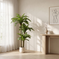 Feuilles artificielles de gazon persan vertes, branches souples en colle, pour décoration intérieure et extérieure, jardinage, aménagement paysager, résistantes aux UV, écologiques