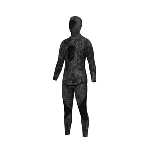 بدلة غطس رجالية من قطعتين مع سروال طويل للغوص في المياه الباردة - Product Image 2