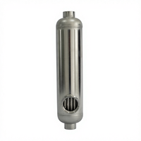 Échangeur de chaleur tubulaire pour piscine en acier inoxydable haute efficacité RIYI avec pompe et moteur pour échange d'eau chaude/froide