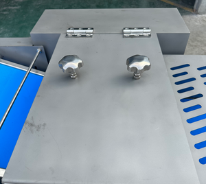 Máquina cortadora de carne fresca de alta resistencia Máquina cortadora continua de carne de cerdo y salmón Maquinaria de procesamiento de alimentos de acero - Product Image 6