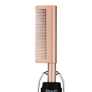 RAF Wholesale 55W Hair Beauty Fast <b>Heating</b> Straightener <b>Brush</b> Portable Ionic Anion Platinum Hair Straightener RAF Whole - Product Image 3