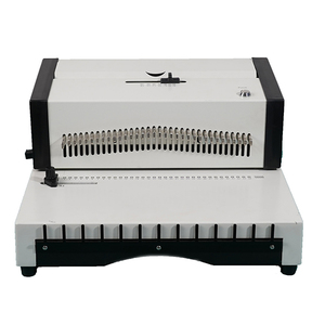 Đa chức năng Hot Bán we25a A4 giấy hoàn toàn tự động điện vòng lặp Đôi Máy Tính ràng buộc cuốn sách dây chất kết dính với footpedal - Product Image 2