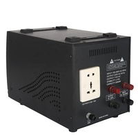 Transformateur EI monophasé, régulateur automatique de tension à domicile, courant alternatif 500va 1kva 2kva 3kva 5kva 220v, puissance 80% noir