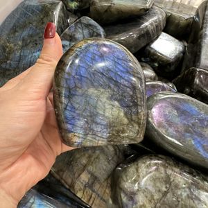 Haute Qualité Violet Orange Coloré <span class=keywords><strong>Labradorite</strong></span> Cristal Artisanat Nouvelle Arrivée En Gros Décoration Cadeau Commerce Assurance Acheteur - Product Image 3