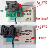 Programador de Chips USB SPI de Alta Velocidad EZP2019, Programador de IC Eprom, Zócalo Compatible con EEPROM Flash Bios 24 25 93, Reparación de Electrodomésticos
