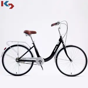 أحدث صيحات الموضة للسيدات دراجة عصرية 24 بوصة دراجة مدينة رخيصة للكبار دراجة المدينة