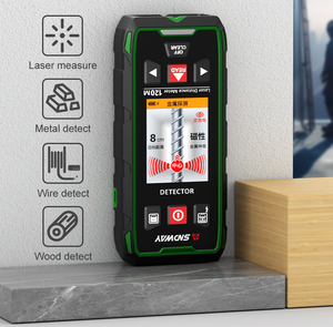 Détecteur de câbles et fils professionnels SNDWAY SW-6100GT pour murs, métaux et bois, avec mesure laser numérique et précision de 2 mm, OEM - Product Image 3