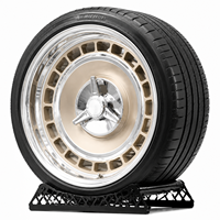 Nouvelle jante en aluminium haute performance New Vintage 69 Trams Deep Dish Lip 20" 24inch Backspace White Multi Spoke High Performance Aluminum Wheel Bolt Chevelle