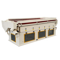 Gravity grain cleaner separator