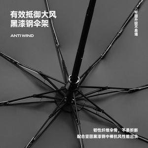 Folding Sun Umbrella 295g Lightweight Manual Open Gift Umbrella For Sunny And Rainy Days - Product Image 3