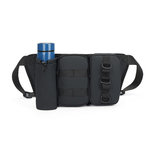 Wholesale Lightweight Waterproof Outdoor Sports Belt Fanny Pack Men Designer Waist <b>Bag</b> with <b>Bottle</b> Holder - Product Image 1