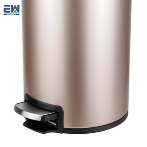 EW ménage Souper fournisseur sélectionné de qualité supérieure <span class=keywords><strong>poubelle</strong></span> en acier avec poignée durable PP seau bureau <span class=keywords><strong>Poubelle</strong></span> - Product Image 3