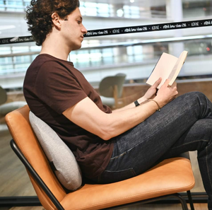 Cushion Lab <strong>Extra</strong> Dense Lumbar <strong>Pillow</strong> Patented Ergonomic Multi-Region <strong>Firm</strong> Back Support Memory Foam Fill Lower Back Pain Relief - Product Image 5