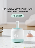 Réchauffeur de lait pour bébé rechargeable de type C Machine de chauffage rapide pour la maison, la voiture et les voyages.