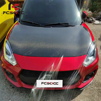 Pour Suzuki Swift ZC33S 2018-2024, capot moteur en fibre de carbone, pièces automobiles