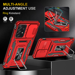 ผู้ถือแหวน Kickstand Combo กันกระแทกเลนส์ป้องกันประตูโทรศัพท์มือถือฝาครอบสำหรับ <span class=keywords><strong>Samsung</strong></span> <span class=keywords><strong>A23</strong></span> A13 <span class=keywords><strong>A22</strong></span> A12 A02 - Product Image 4
