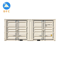 Conteneur de transport sec en acier robuste, multi-usages, certifié ISO9001, étanche, capacité 20 pieds 32 m³, marque DFC
